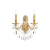 LAMPADA APPLIQUE GIOCONDA AP2 ORO - IDEAL LUX 060491 product photo Photo 01 2XS