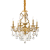 LAMPADA SOSPENSIONE GIOCONDA SP6 ORO - IDEAL LUX 060507 product photo Photo 01 2XS
