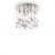LAMPADA PLAFONIERA MOONLIGHT PL8 ORO - IDEAL LUX 080932 product photo Photo 01 2XS