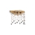 LAMPADA DA PARETE APPLIQUE MOONLIGHT AP3 ORO - IDEAL LUX 082813 product photo Photo 01 2XS