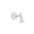 LAMPADA APPLIQUE SLEM AP1 BIANCO - IDEAL LUX 099064 product photo Photo 01 2XS