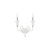 LAMPADA DA PARETE APPLIQUE DOGE AP2 BIANCO - IDEAL LUX 113654 product photo Photo 01 2XS
