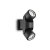 LAMPADA PLAFONIERA XENO PL2 NERO - IDEAL LUX 129501 product photo Photo 01 2XS