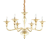 LAMPADA SOSPENSIONE DANIELI SP6 AMBRA - IDEAL LUX 159942 product photo Photo 01 2XS