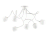 LAMPADA PLAFONIERA OCTOPUS PL6 BIANCO - IDEAL LUX 174921 product photo Photo 01 2XS