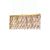 LAMPADA SOSPENSIONE ELISIR SP6 OTTONE - IDEAL LUX 200064 product photo Photo 01 2XS