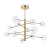 LAMPADA SOSPENSIONE EQUINOXE SP1 2OTTONE ANTICO - IDEAL LUX 200125 product photo Photo 01 2XS