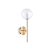 LAMPADA APPLIQUE EQUINOXE AP1 OTTONE ANTICO - IDEAL LUX 200149 product photo Photo 01 2XS