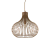 LAMPADA SOSPENSIONE ONION SP1 D48 - IDEAL LUX 205304 product photo Photo 01 2XS