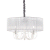 LAMPADA SOSPENSIONE SWAN SP3 ARGENTO - IDEAL LUX 208497 product photo Photo 01 2XS