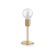 LAMPADA TAVOLO MICROPHONE TL1 OTTONESATINATO - IDEAL LUX 232546 product photo Photo 01 2XS