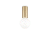 LAMPADA PLAFONIERA PETIT PL1 OTTONESATINATO - IDEAL LUX 233031 product photo Photo 01 2XS