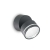 LAMPADA DA PARETE OMEGAROUND AP1 ANTRACITE3000K - IDEAL LUX 247076 product photo Photo 01 2XS