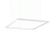 LAMPADA SOSPENSIONE ORACLESLIMSPD70SQUARE BIANCO 3000K - IDEAL LUX 259178 product photo Photo 01 2XS