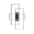 LAMPADA PLAFONIERA FRAMEPLRETTANGOLO NERO - IDEAL LUX 270661 product photo Photo 01 2XS