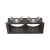 LAMPADA BENTOFRAMESQUARETWIN NERO - IDEAL LUX 280233 product photo Photo 01 2XS