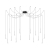 LAMPADA SOSPENSIONE LUCCIOLA SP1 6 NERO - IDEAL LUX 284002 product photo Photo 01 2XS
