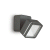 LAMPADA APPLIQUE OMEGAAPSQUAREANTRACITE4000K - IDEAL LUX 285511 product photo Photo 01 2XS