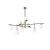 LAMPADA DASOFFITTOGOURMETPL9E14MAX9X40W NERO EOTTONESATINATO - IDEAL LUX 289489 product photo Photo 01 2XS