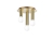 LAMPADA DASOFFITTOPETIT PL3 OTTONE - IDEAL LUX 301525 product photo Photo 01 2XS