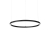 LAMPADA SOSPENSIONE ORACLESLIMSPD050ROUN D30 00KDALI NERO - IDEAL LUX 304366 product photo Photo 01 2XS