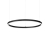 LAMPADA SOSPENSIONE ORACLESLIMSPD070ROUN D30 00KDALI NERO NERO - IDEAL LUX 304397 product photo Photo 01 2XS