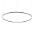 LAMPADA SOSPENSIONE ORACLESLIMSPD150ROUN D40 00KON - OFF NERO - IDEAL LUX 304472 product photo Photo 01 2XS