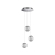 LAMPADA SOSPENSIONE DIAMOND SP3 - IDEAL LUX 305295 product photo Photo 01 2XS