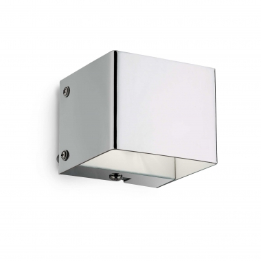 LAMPADA PARETE FLASH AP1 CROMO ALOGENA METALLO - IDEAL LUX 007380 product photo Photo 03 3XL