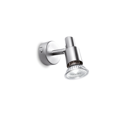 LAMPADA APPLIQUE SLEM AP1 NICKEL - IDEAL LUX 018829 product photo Photo 01 3XL