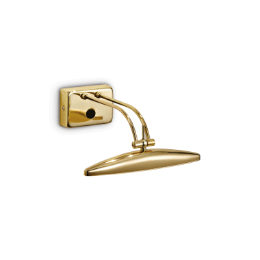 LAMPADA APPLIQUE MIRROR - 20 AP2 OTTONE - IDEAL LUX 031507 product photo Photo 01 3XL