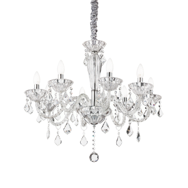 LAMPADA SOSPENSIONE TIEPOLO SP8 - IDEAL LUX 034720 product photo Photo 01 3XL