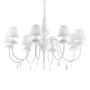 LAMPADA SOSPENSIONE BLANCHE SP8 BIANCO - IDEAL LUX 035574 product photo Photo 01 3XL