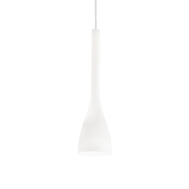 LAMPADA SOSPENSIONE FLUT SP1 SMALL BIANCO - IDEAL LUX 035697 product photo Photo 01 3XL