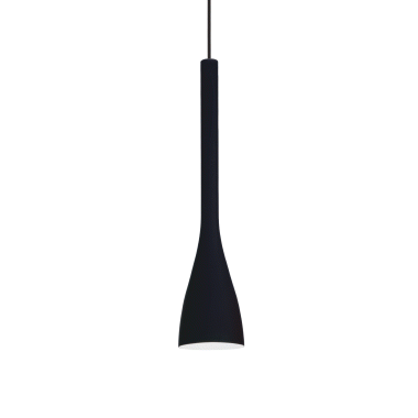 LAMPADA SOSPENSIONE FLUT SP1 SMALL NERO - IDEAL LUX 035710 product photo Photo 01 3XL
