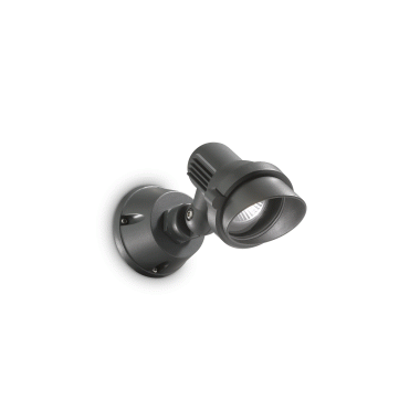 LAMPADA APPLIQUE TERRA AP1 SMALL ANTRACITE - IDEAL LUX 046181 product photo Photo 01 3XL