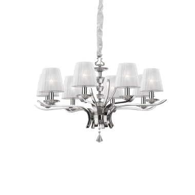 LAMPADA SOSPENSIONE PEGASO SP8 BIANCO - IDEAL LUX 059242 product photo Photo 01 3XL