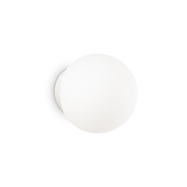 LAMPADA APPLIQUE MAPA BIANCO AP1 D15 - IDEAL LUX 059808 product photo Photo 01 3XL