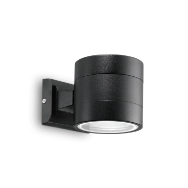 LAMPADA APPLIQUE SNIF AP1 ROUND NERO - IDEAL LUX 061450 product photo Photo 01 3XL
