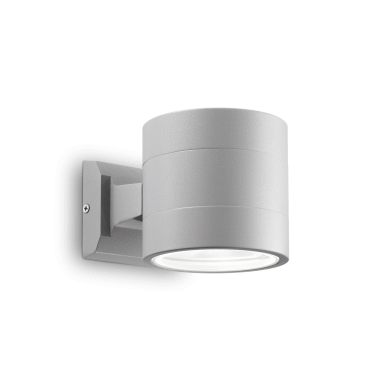 LAMPADA APPLIQUE SNIF AP1 ROUNDGRIGIO - IDEAL LUX 061474 product photo Photo 01 3XL