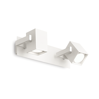 LAMPADA APPLIQUE MOUSE AP2 BIANCO - IDEAL LUX 073545 product photo Photo 01 3XL