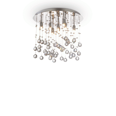 LAMPADA PLAFONIERA MOONLIGHT PL8 CROMO - IDEAL LUX 077796 product photo Photo 01 3XL
