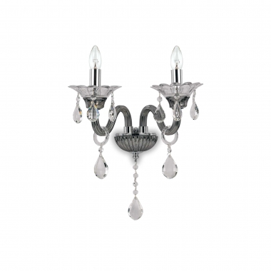 LAMPADA DA PARETE APPLIQUE COLOSSAL AP2 GRIGIO - IDEAL LUX 081496 product photo Photo 01 3XL