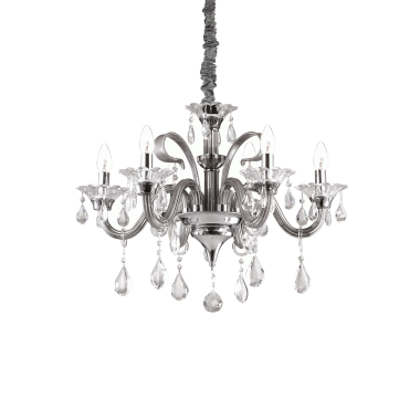 LAMPADA SOSPENSIONE COLOSSAL SP6 GRIGIO - IDEAL LUX 081502 product photo Photo 01 3XL