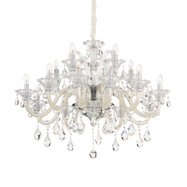 LAMPADA SOSPENSIONE COLOSSAL SP1 5AVORIO - IDEAL LUX 081564 product photo Photo 01 3XL