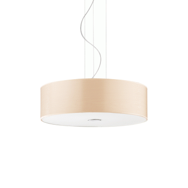 LAMPADA SOSPENSIONE WOODY SP4 WOOD - IDEAL LUX 087702 product photo Photo 01 3XL