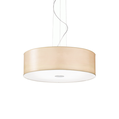 LAMPADA SOSPENSIONE WOODY SP5 WOOD - IDEAL LUX 087719 product photo Photo 01 3XL