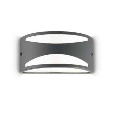 LAMPADA APPLIQUE REX - 3 AP1 ANTRACITE - IDEAL LUX 092447 product photo Photo 01 3XL