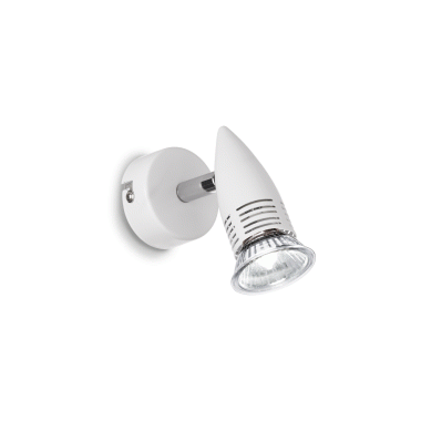 LAMPADA APPLIQUE ALFA AP1 BIANCO - IDEAL LUX 099057 product photo Photo 01 3XL