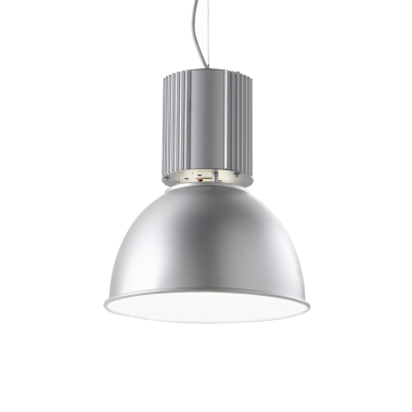 LAMPADA SOSPENSIONE HANGAR SP1 ALLUMINIO - IDEAL LUX 100326 product photo Photo 01 3XL